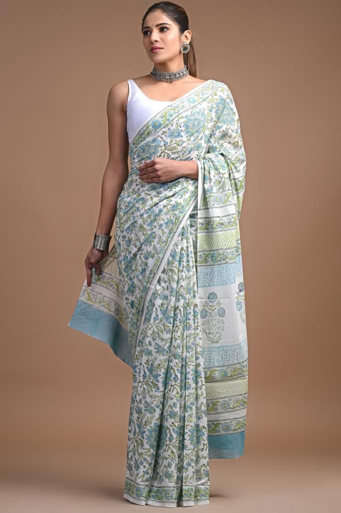 Cotton saree for everyday wear